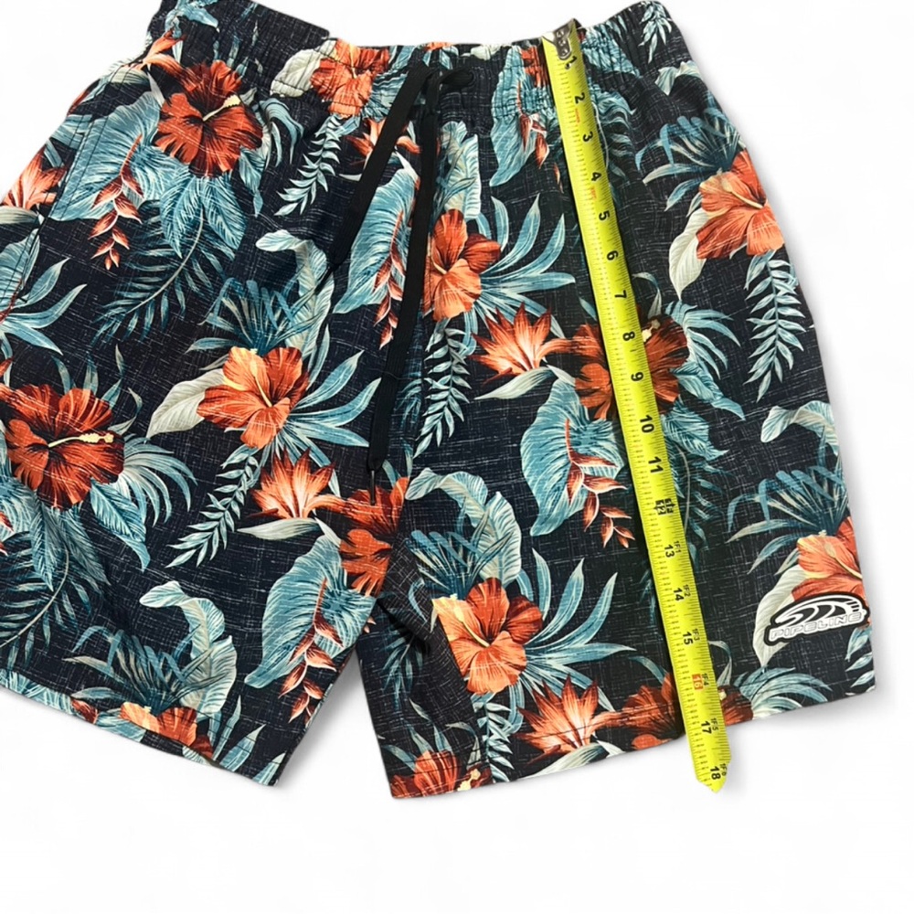 Pipeline Floral Tropical Print Swim Trunks - XL - Picture 8 of 9